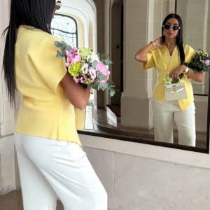 Cardigan Naora jaune