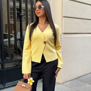 Cardigan Naora jaune ML