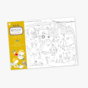 40 sets de table a colorier - Moulin Roty