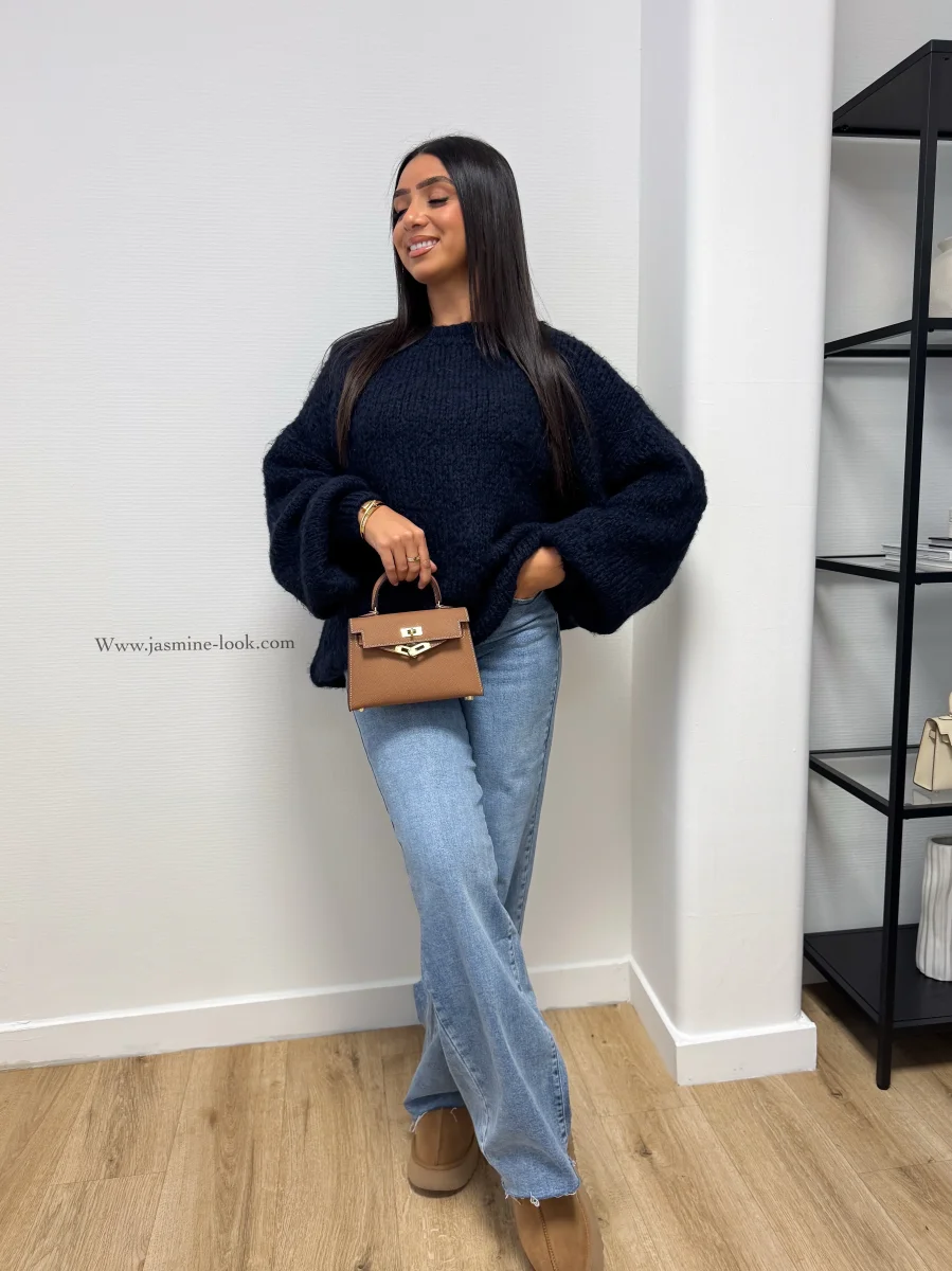 Jean Wide Hanna bleu délavé – Image 4