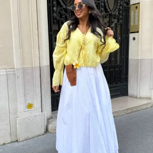 Jupe Bohème blanche