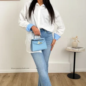 Jean flare Lewis stone délavé