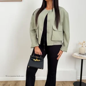 Veste Classy vert tilleul