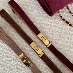 Ceinture Kelly Suède