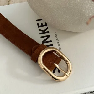 Ceinture Suède Camel