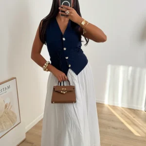 Veste Boléro Marine