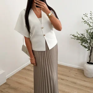 Cardigan Zahra ivoire