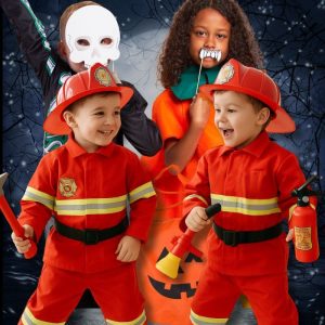 Deguisement Pompier Enfant|Déguisement pour toutes les occasions👨🏽‍🚒 🚒HALLOWEEN