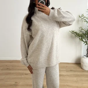 Ensemble Winter beige chiné