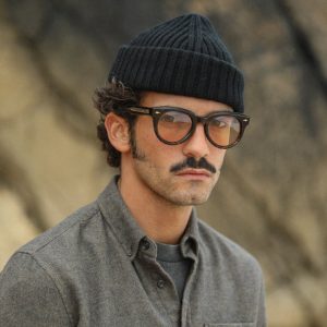 Bonnet Laine & Alpaga Noir