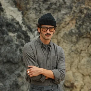 Chemise Flanelle Khaki - Fit New Classique