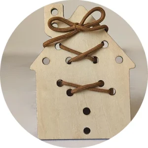 Jeux de Laçage et enfilage - Jouet Motricité Fine