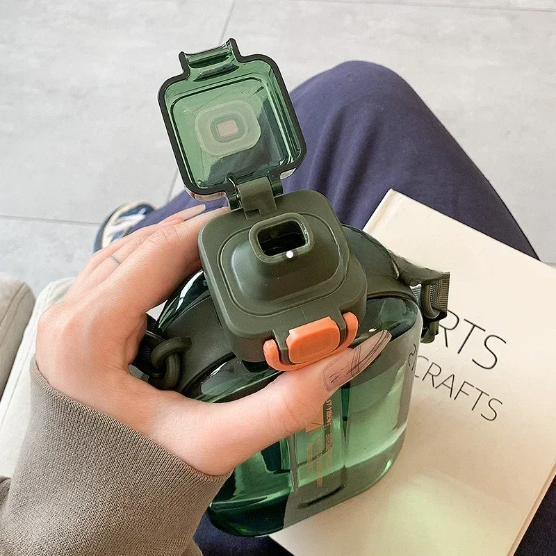 Gourde Graduée BIDON™|Transparente Élégante Parfaite – Image 4