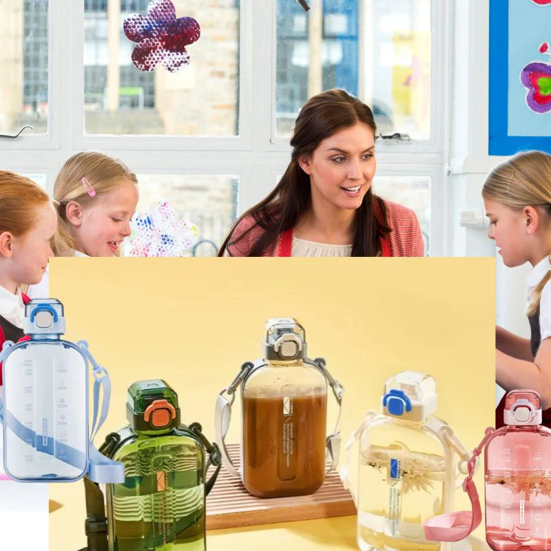 Gourde Graduée BIDON™|Transparente Élégante Parfaite – Image 6