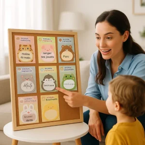 POST IT enfant :8 paquets de Notes autocollantes de forme spéciale