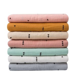 Tissus Double Gaze à Motifs