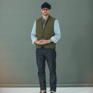 Gilet Technique Matelassé Primaloft®️ Khaki