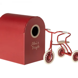 Abri à tricycle souris miniature Rouge - MAILEG