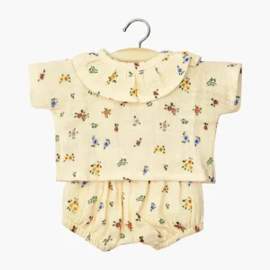 Babies - Ensemble top Coline et bloomer en gaze de coton Élise - MINIKANE