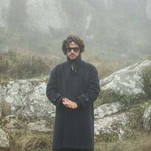 Manteau Balmaccan Laine & Cachemire Marine