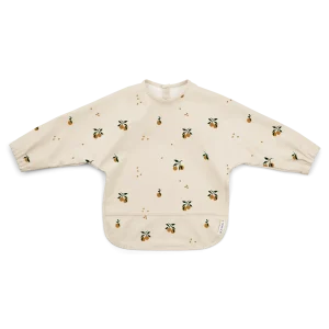 Bavoir à manches Merle peach sea shell mix - LIEWOOD