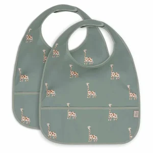 Bavoir imperméable jungle jambo (2pack) - JOLLEIN