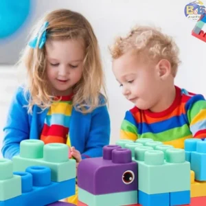 Jeu de construction| 40 Blocs souples :BABYBLOCS™