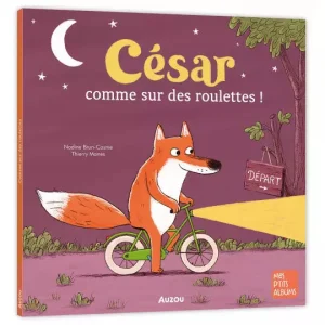 César comme sur des roulettes - AUZOU