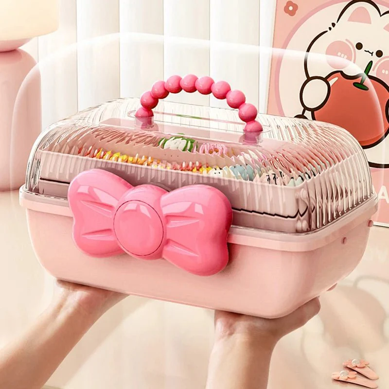 Coffre de Rangement "Girly" pour petits Accessoires📎🧰 – Image 2
