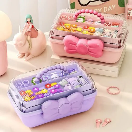 Coffre de Rangement "Girly" pour petits Accessoires📎🧰 – Image 8