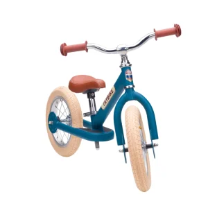 draisienne 2 roues vintage bleu - TRYBIKE