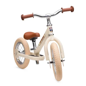 draisienne 2 roues vintage creme mat - TRYBIKE