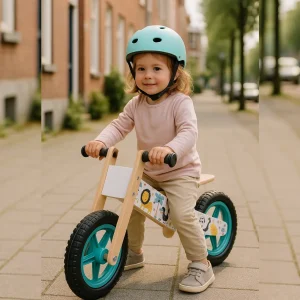 Draisienne Evolutive Bois 3-6 ans - Motif Jungle | Renard | Véhicules - STYL