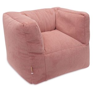 Fauteuil Pouf Enfant Corduroy Wild Rose - JOLLEIN