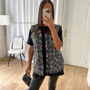 Veste Tweed (2 coloris )