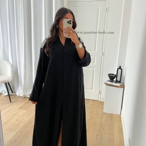 Abaya Jordania ( 2 couleurs )