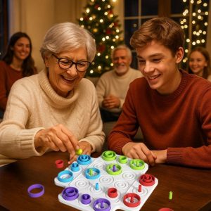 Jeu de stratégie  |Jeu familial chauffe cerveau TOC-TOC-BOOM™|Logique