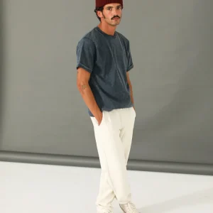 Jogpant Molleton Lourd Vintage Crème