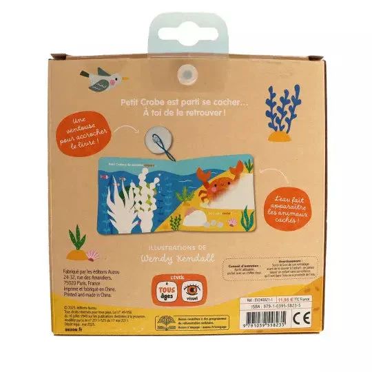 Livre de bain- Cache-cache à la mer- AUZOU – Image 2