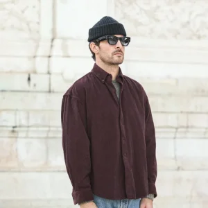 Surchemise Velours Purple - New Modern Fit