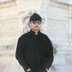 Surchemise Velours Noire - New Modern Fit