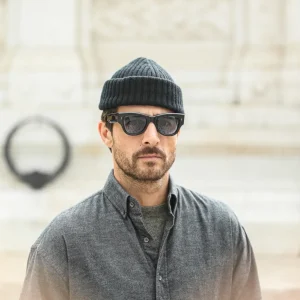 Chemise Flanelle Gris chiné - New Modern Fit