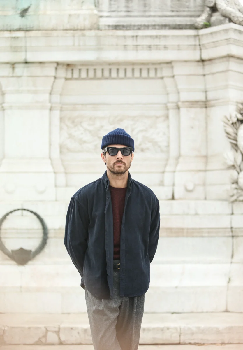 Surchemise Velours Navy - New Modern Fit – Image 4