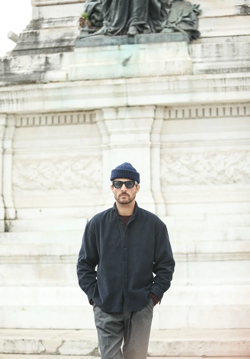 Surchemise Velours Navy - New Modern Fit – Image 9