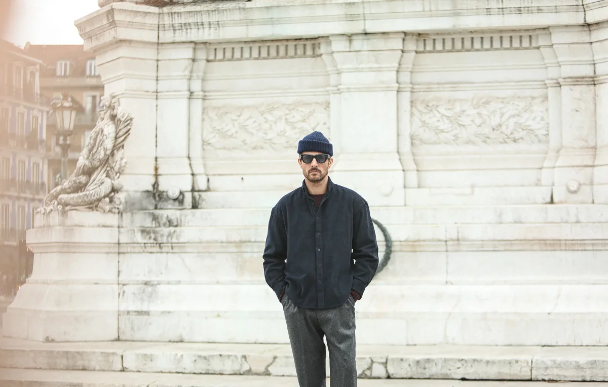 Surchemise Velours Navy - New Modern Fit – Image 3