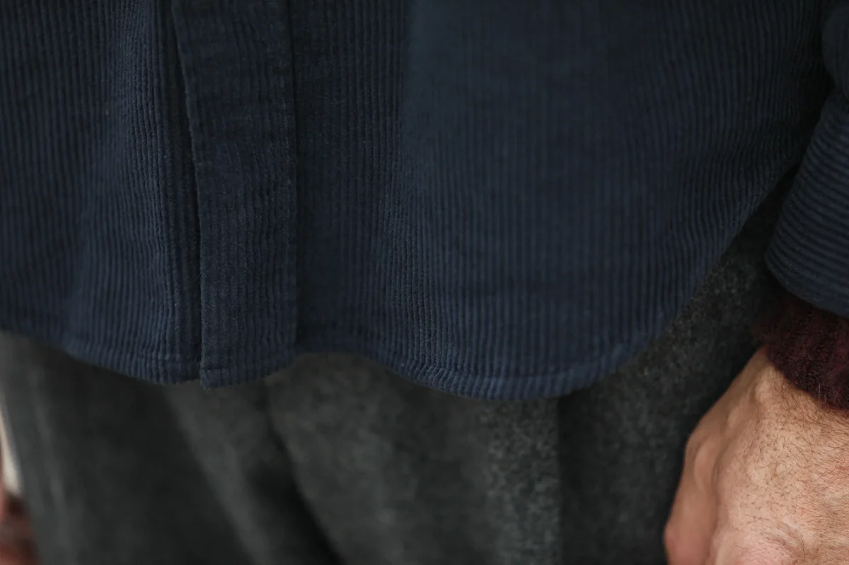 Surchemise Velours Navy - New Modern Fit – Image 6