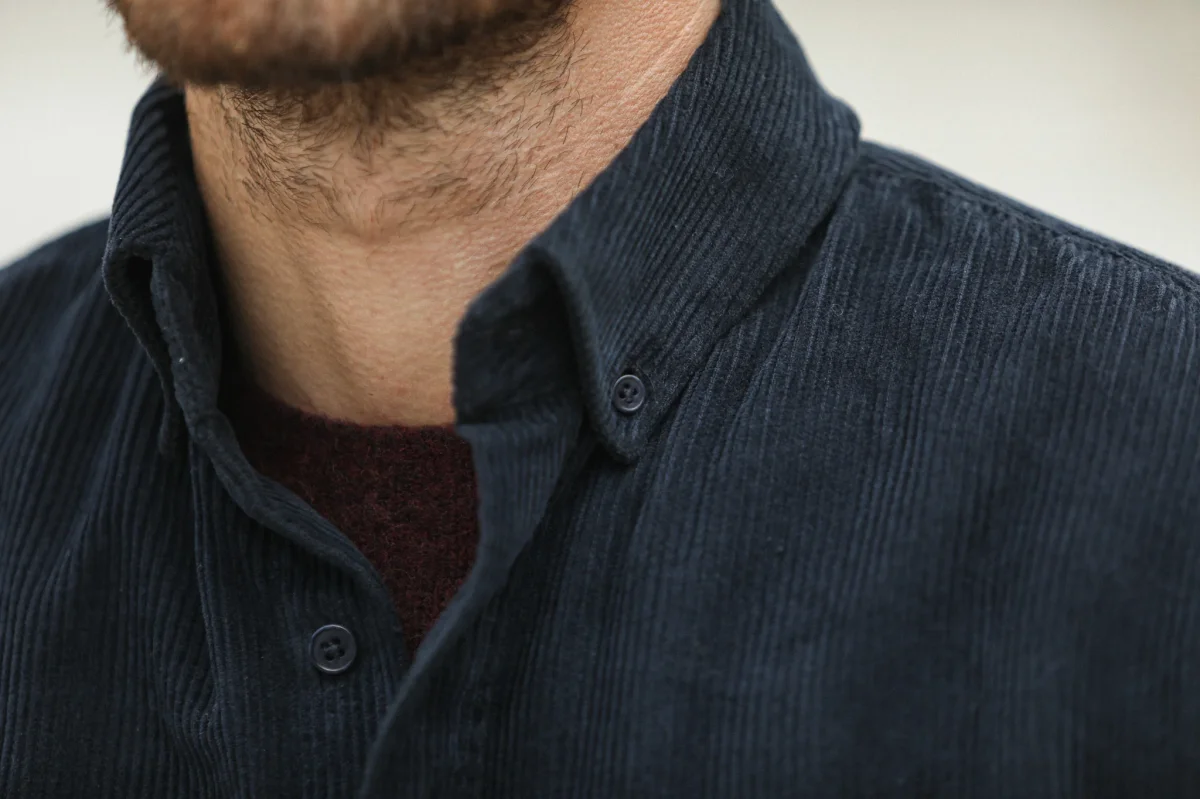 Surchemise Velours Navy - New Modern Fit – Image 5