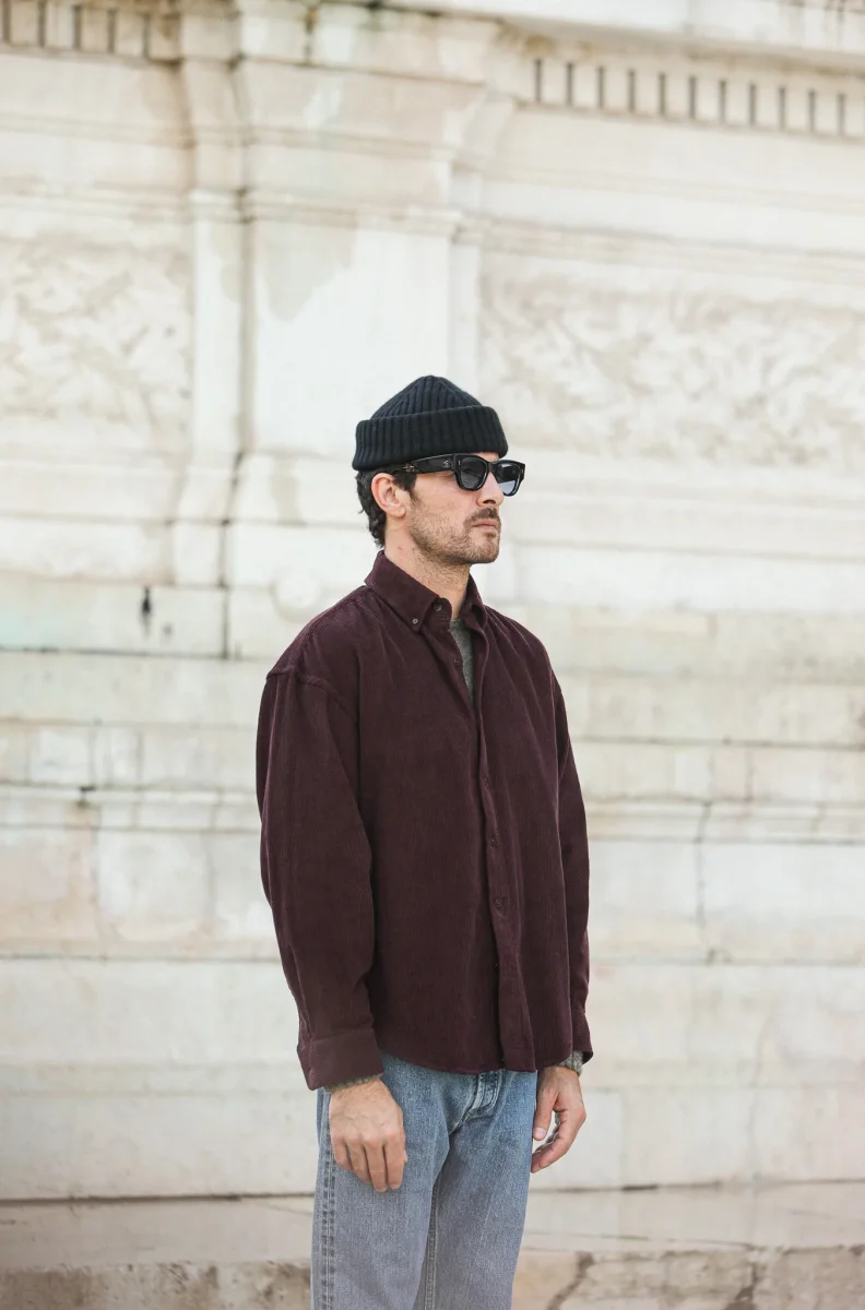 Surchemise Velours Purple - New Modern Fit – Image 9