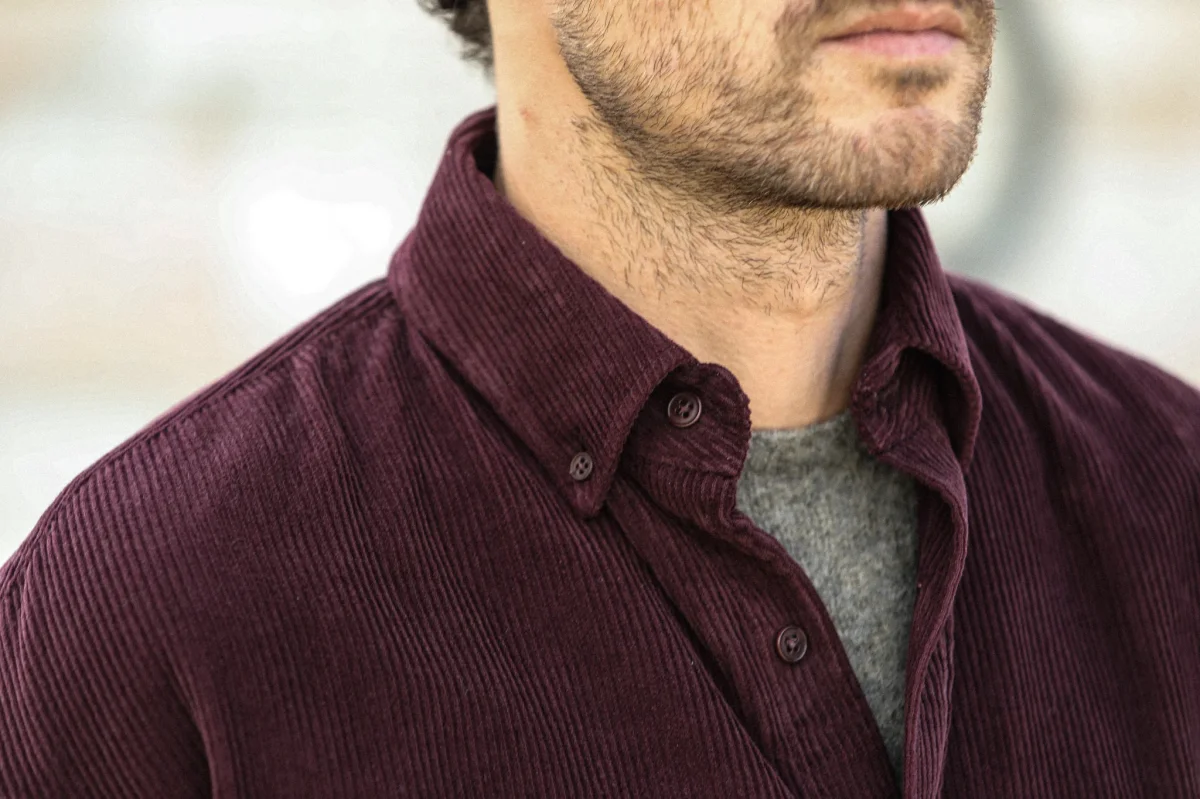 Surchemise Velours Purple - New Modern Fit – Image 7