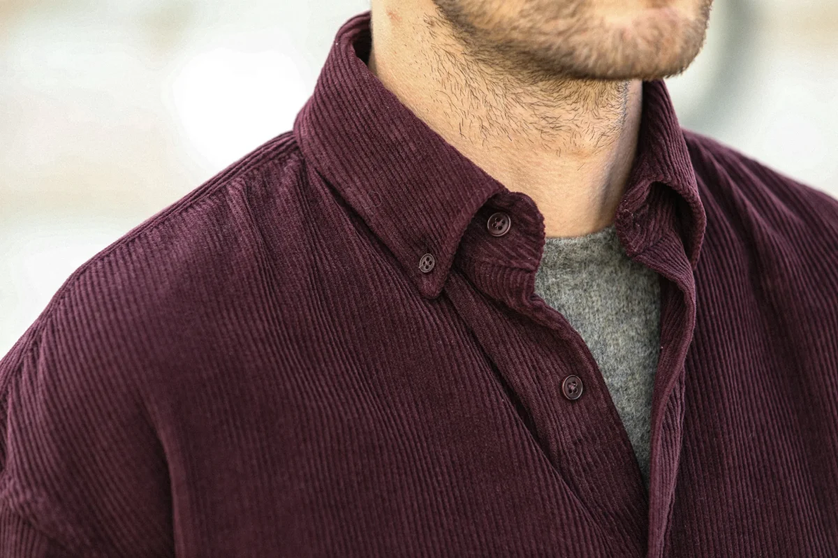 Surchemise Velours Purple - New Modern Fit – Image 6